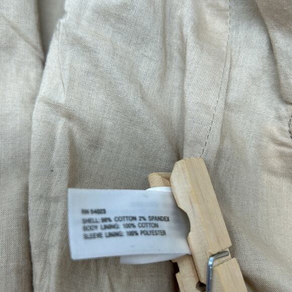 Gap Women's Tan Casual Blazer Size 6 - Picture 13 of 15